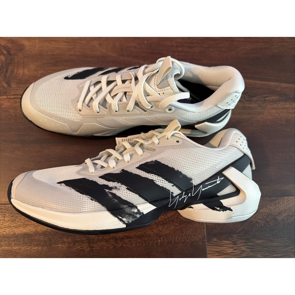 New Adidas Womens Adizero Y3 Ubersonic 5 Tennis Shoes Size 8.5 Gray Black